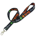 Full color neck lanyard